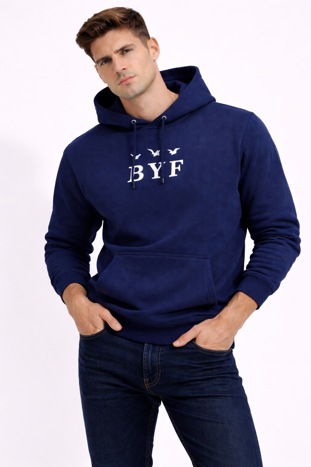 Sweat à capuche en molleton