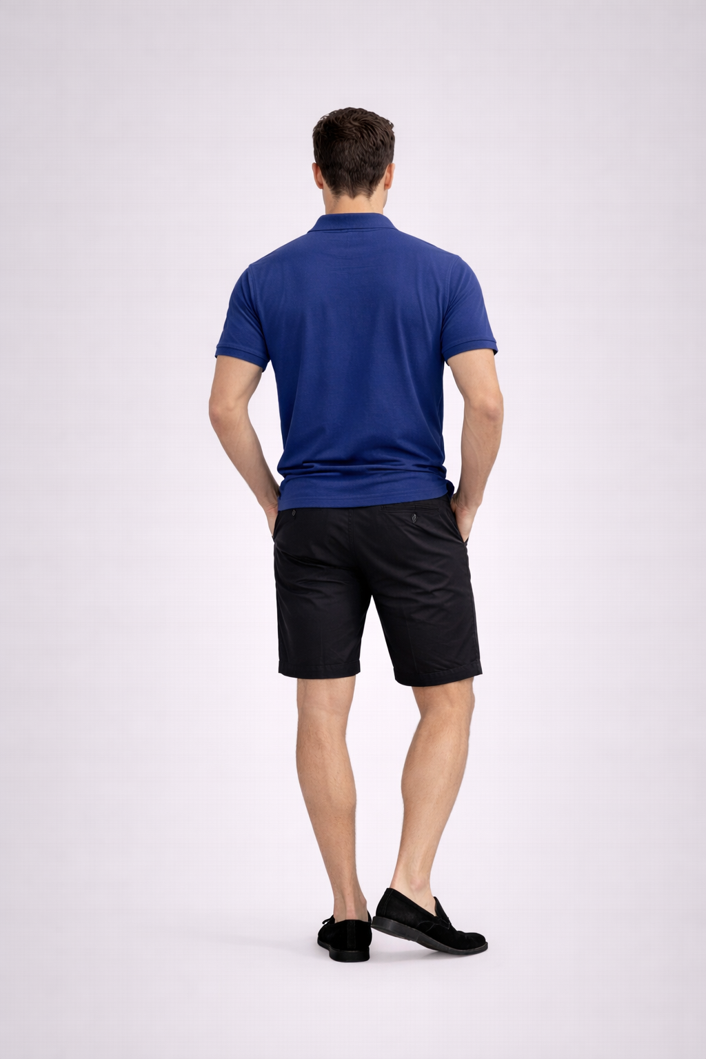 Polo en piqué de coton