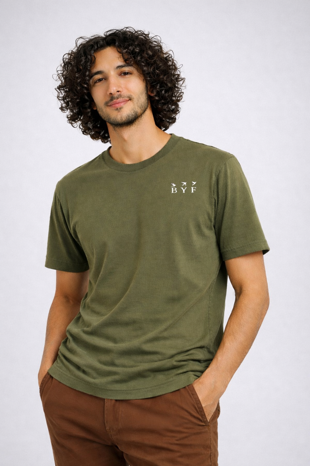 T-shirt à col ras-du-cou