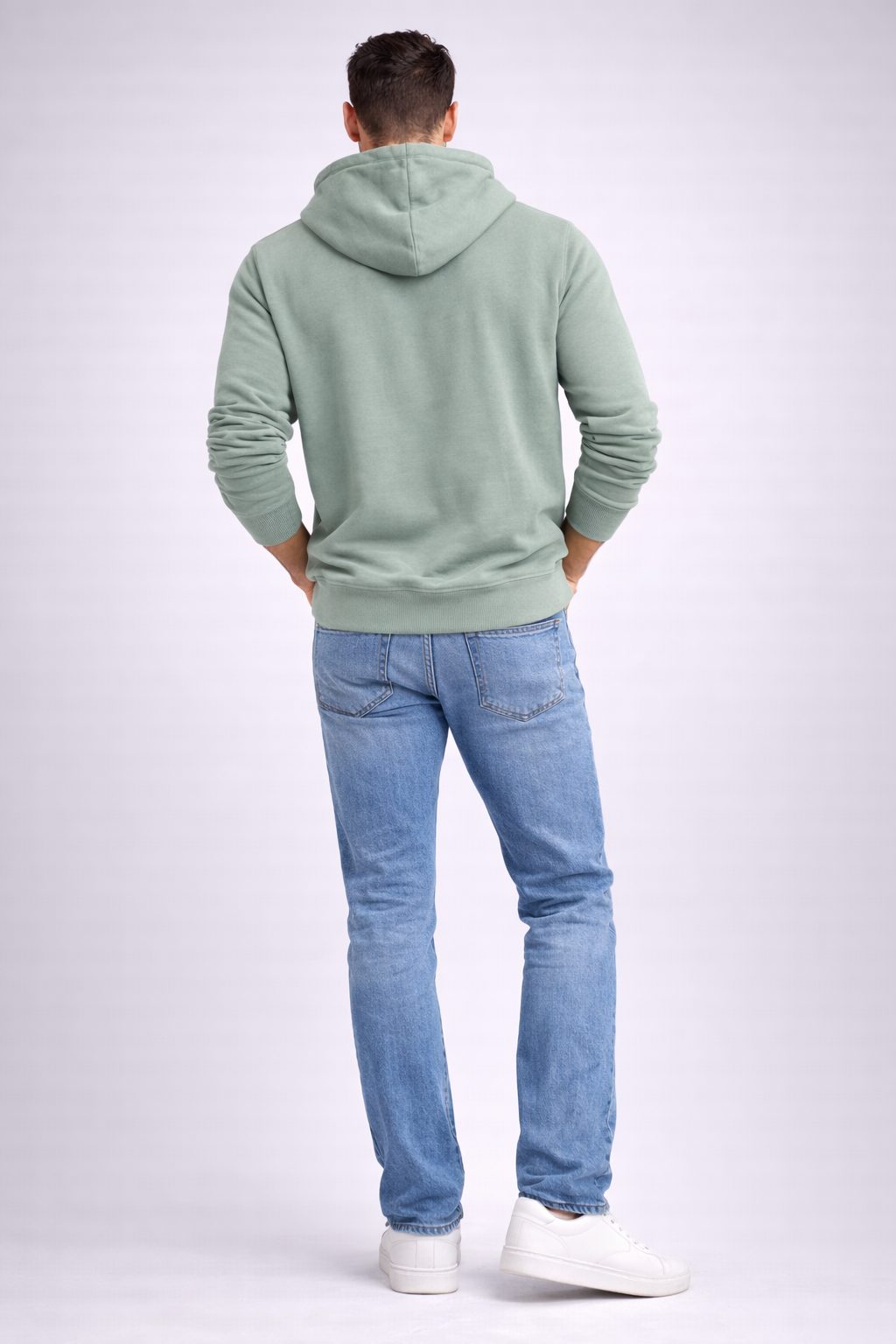 Sweat à capuche en molleton