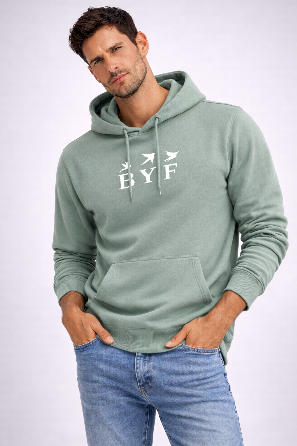 Sweat à capuche en molleton