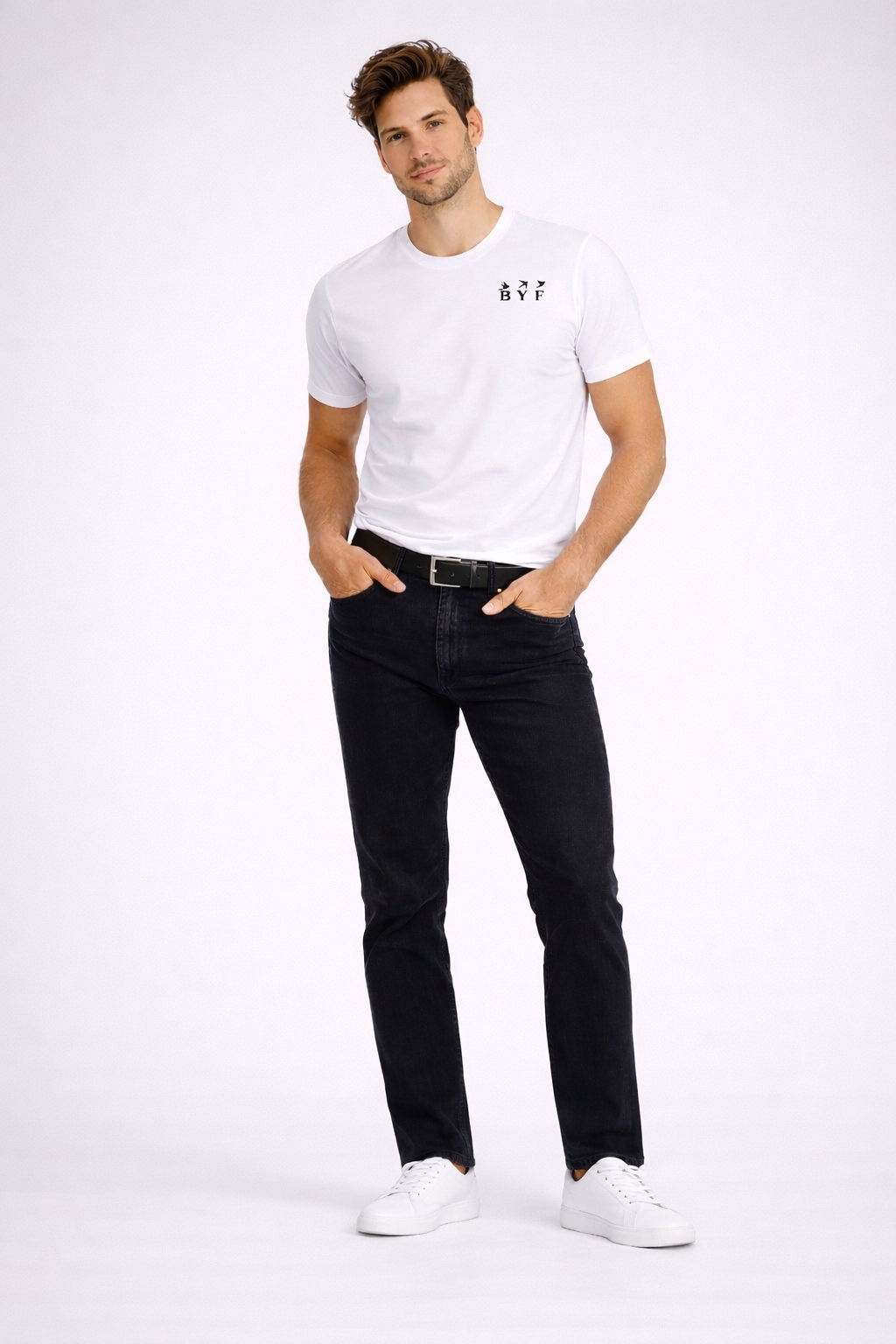 T-shirt à col ras-du-cou