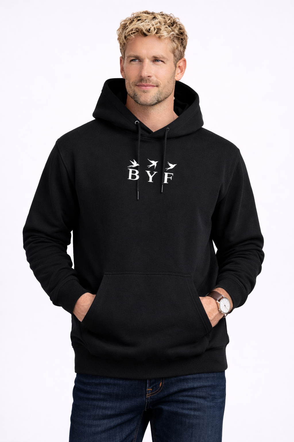 Sweat à capuche en molleton