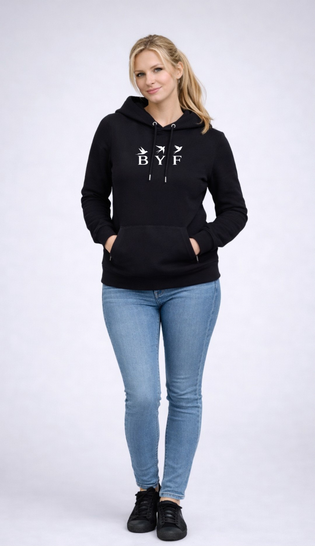 Sweat à capuche en molleton