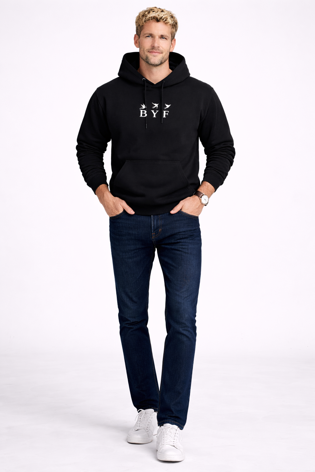 Sweat à capuche en molleton