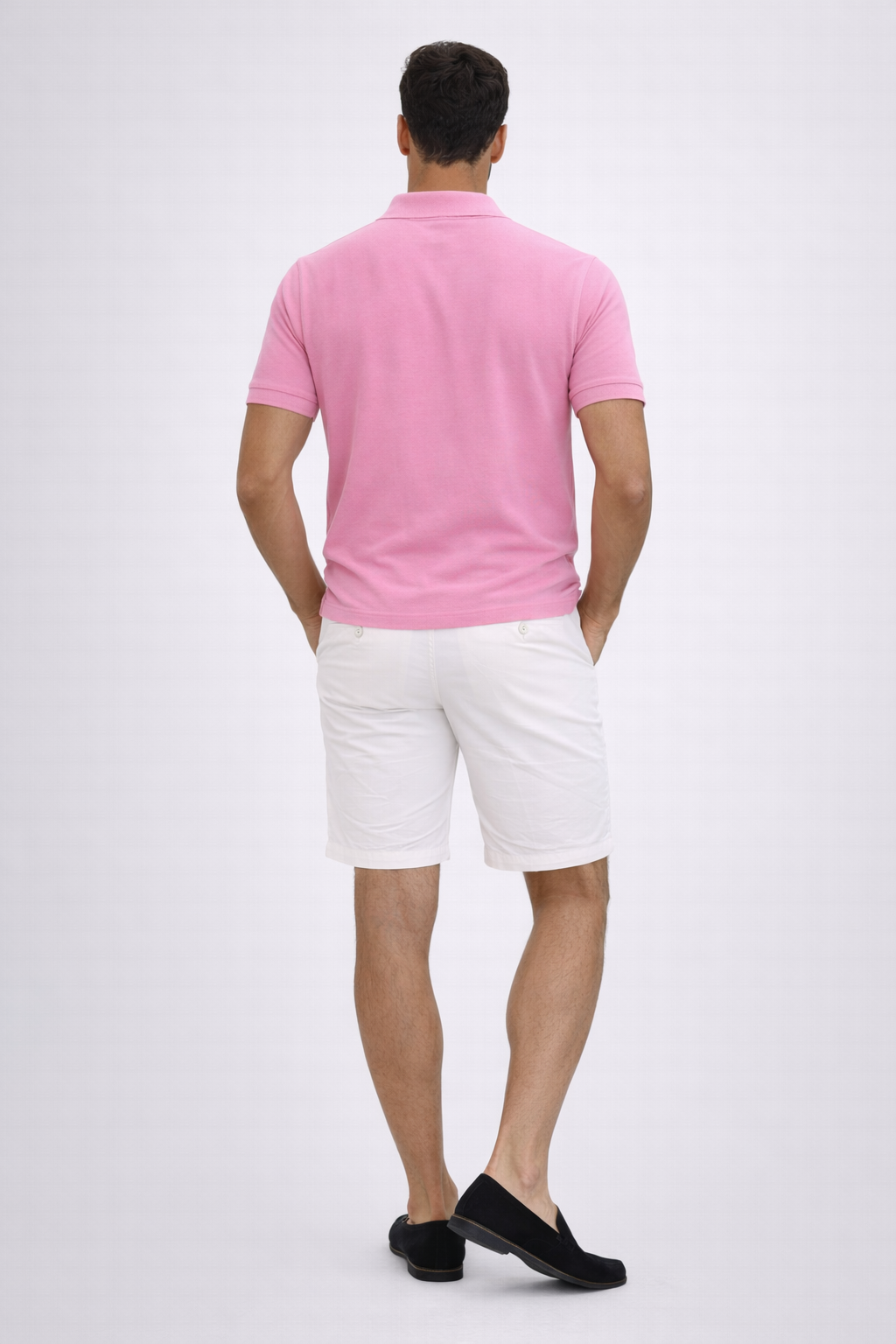 Polo en piqué de coton