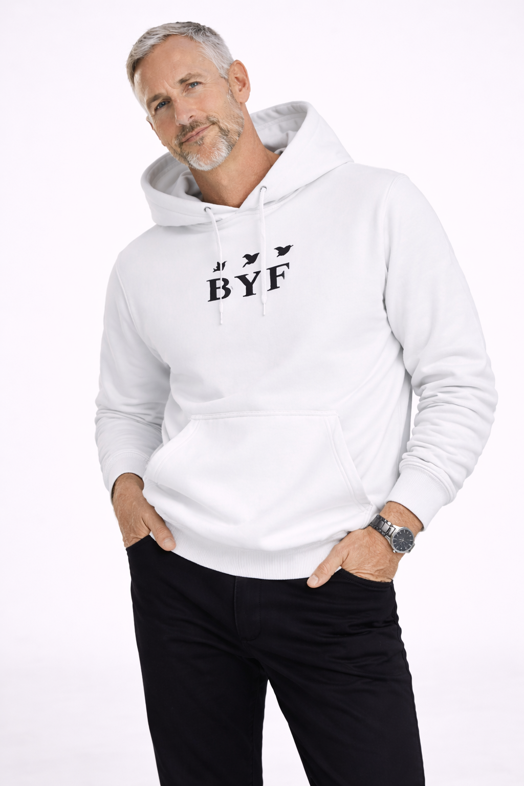 Sweat à capuche en molleton