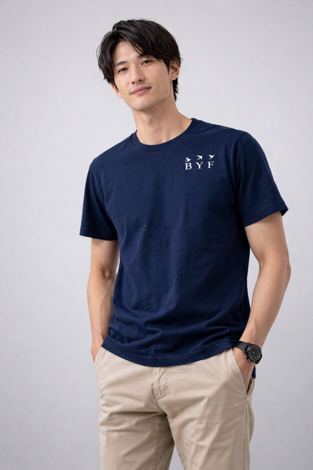 T-shirt à col ras-du-cou