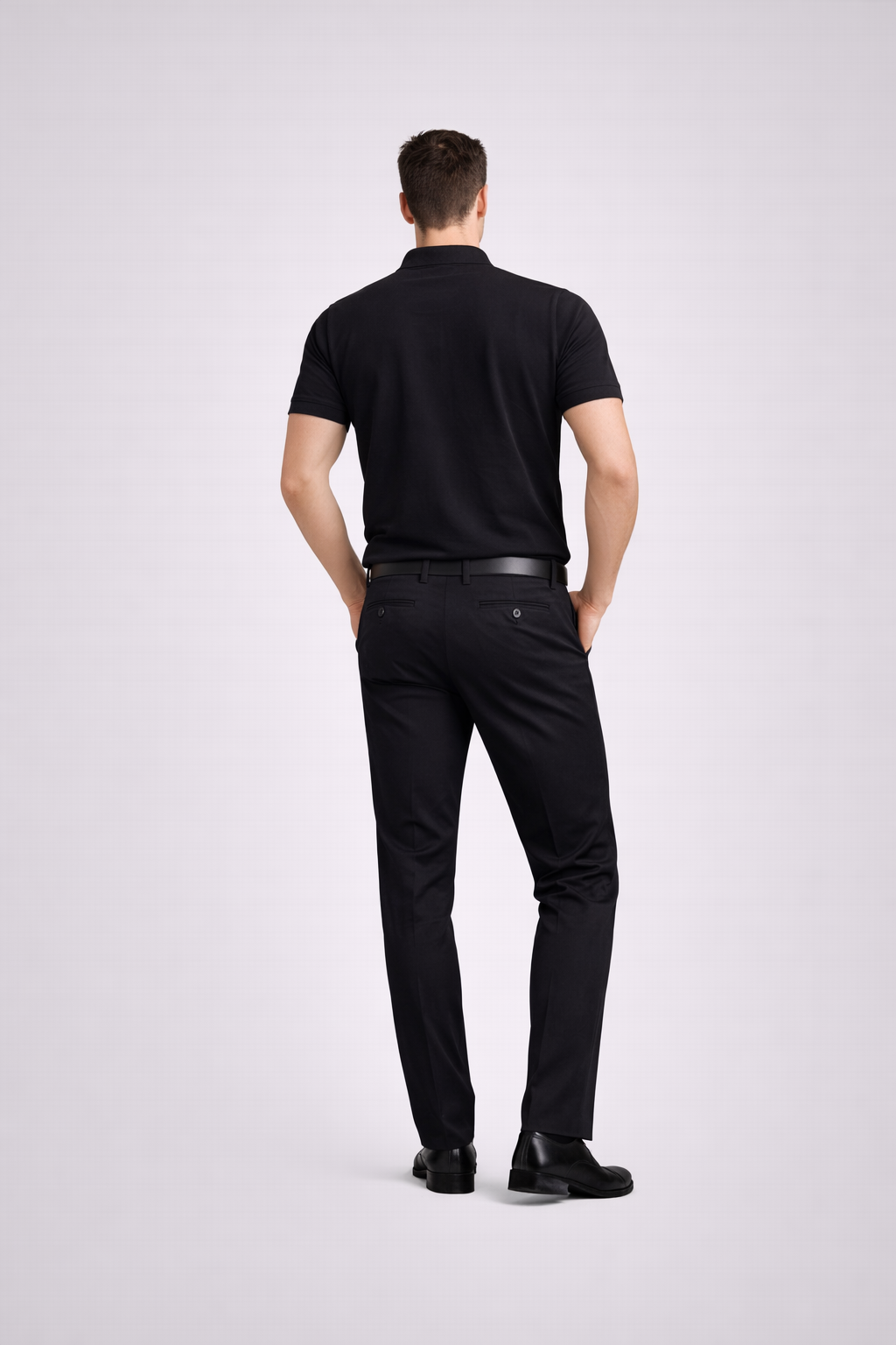 Polo en piqué de coton