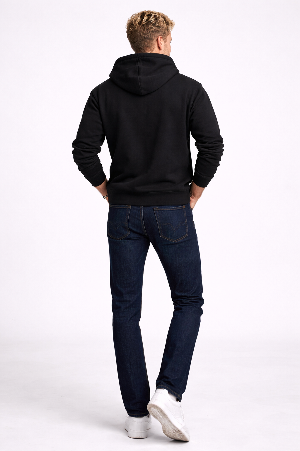 Sweat à capuche en molleton