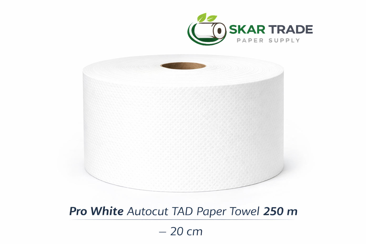 PRO WHITE AUTOCUT TAD PAPER TOWEL 250 M – 20 CM