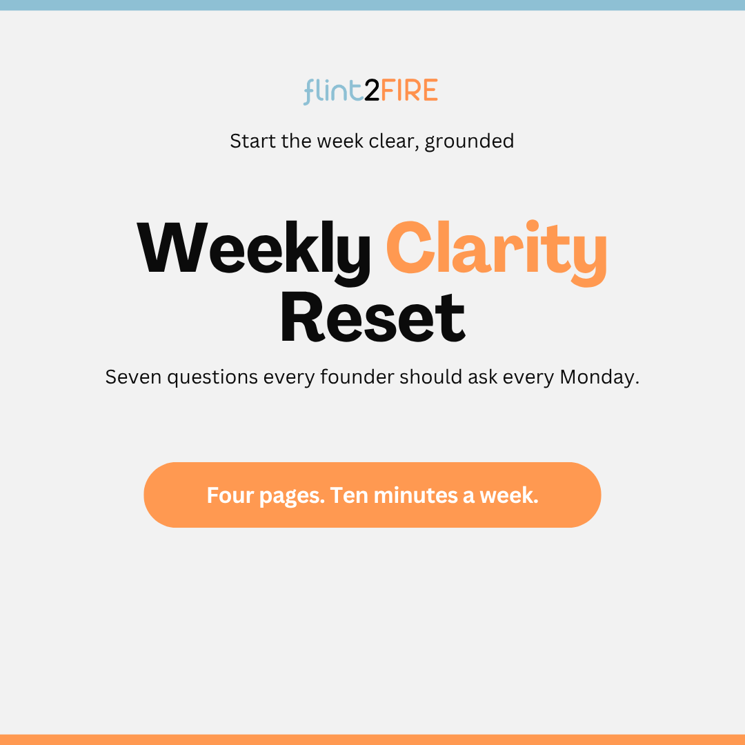 The Weekly Clarity Reset