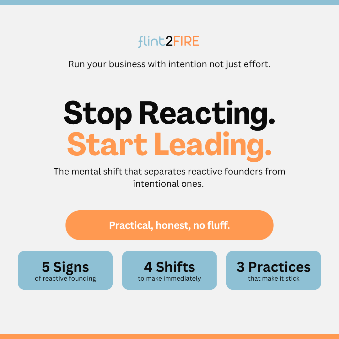Stop Reacting. Start Leading.