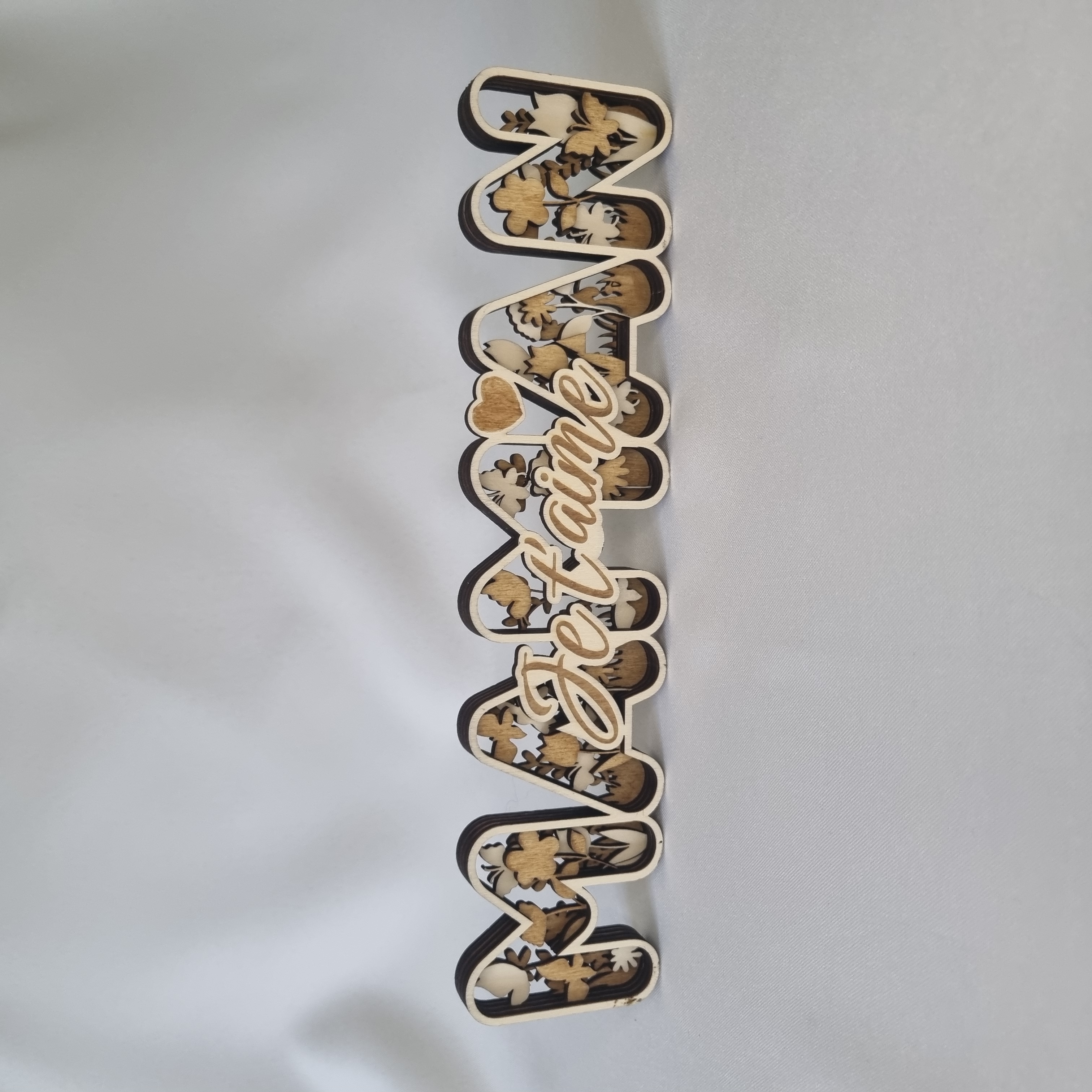 Plaque décorative 'MAMAN'