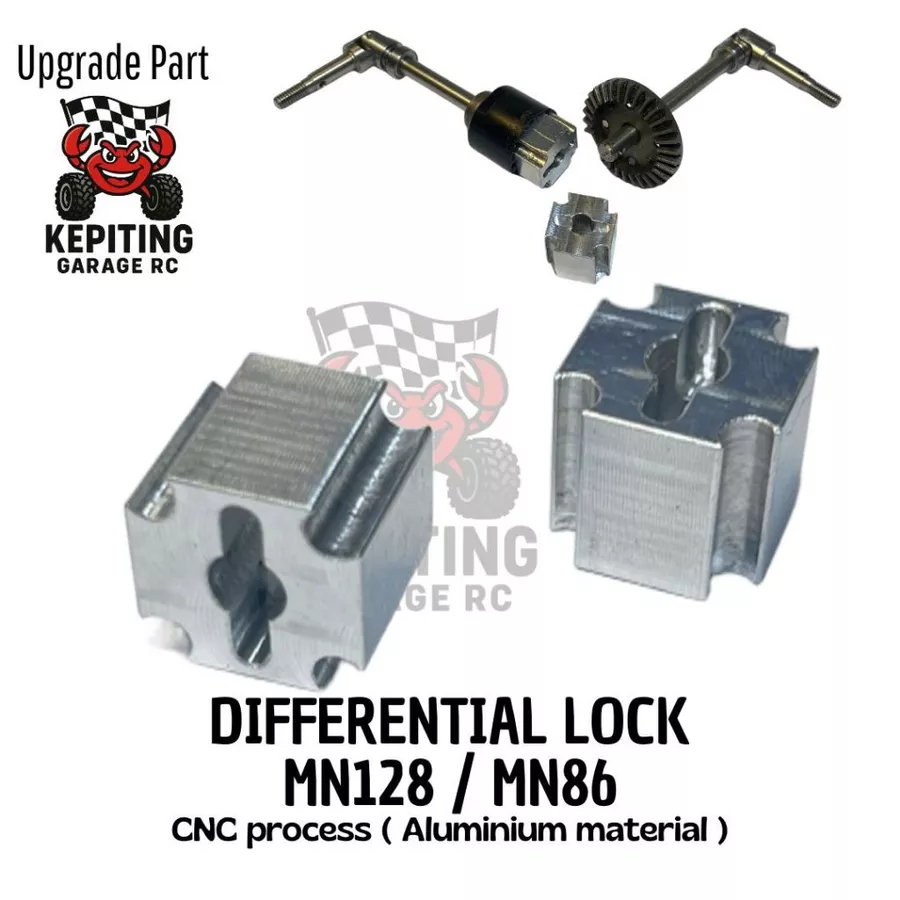 Differential lock CNC gardan ( Difflock) metal mn128 mn86 