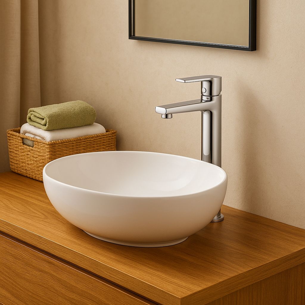 Lavabo de cerámica moderno