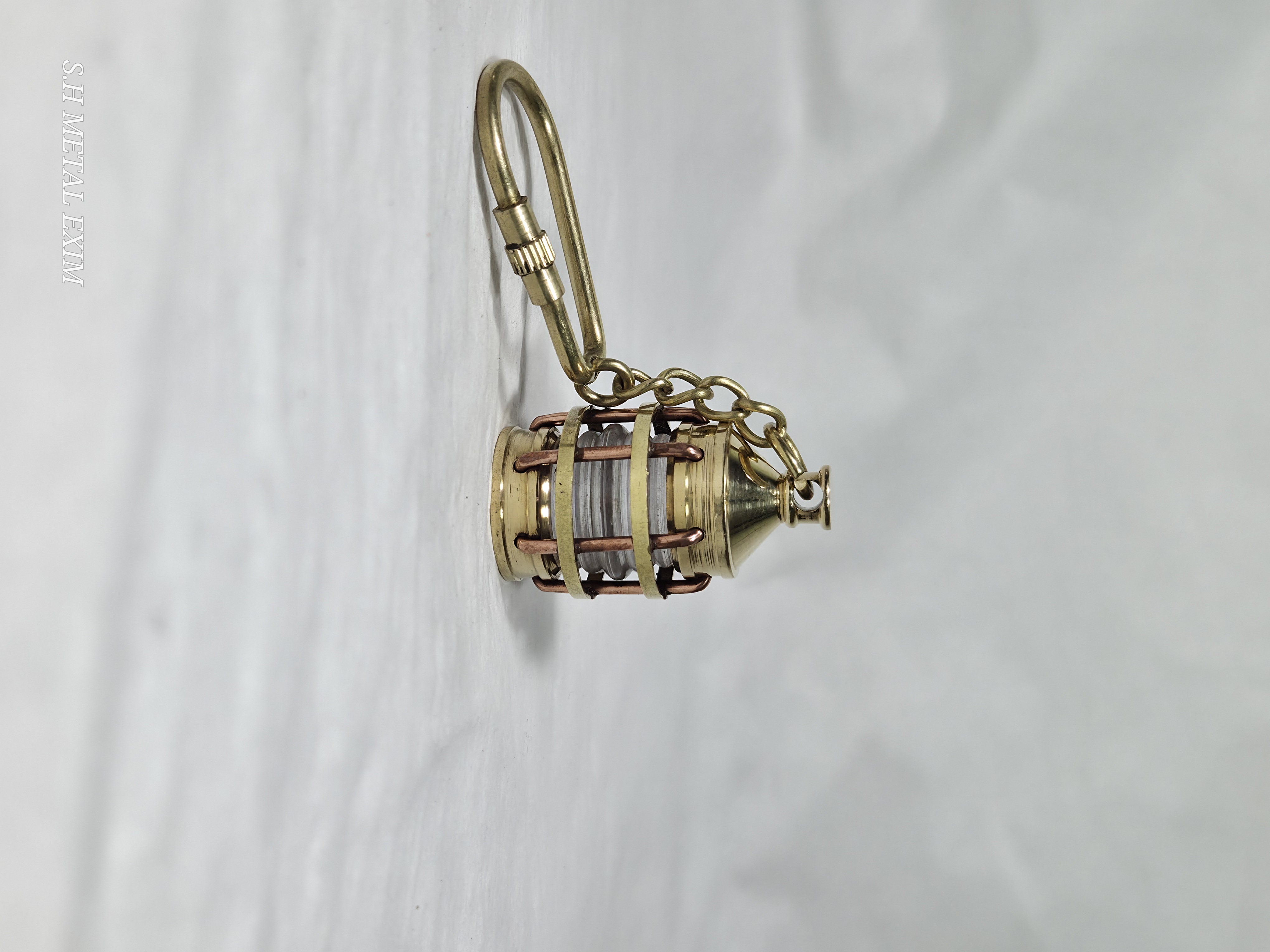 Antique Cage Lantern Keychain