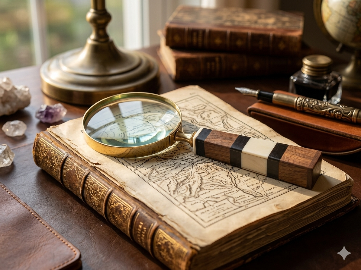 Exploring Antiquity: The Cartographer’s Desk Magnifier