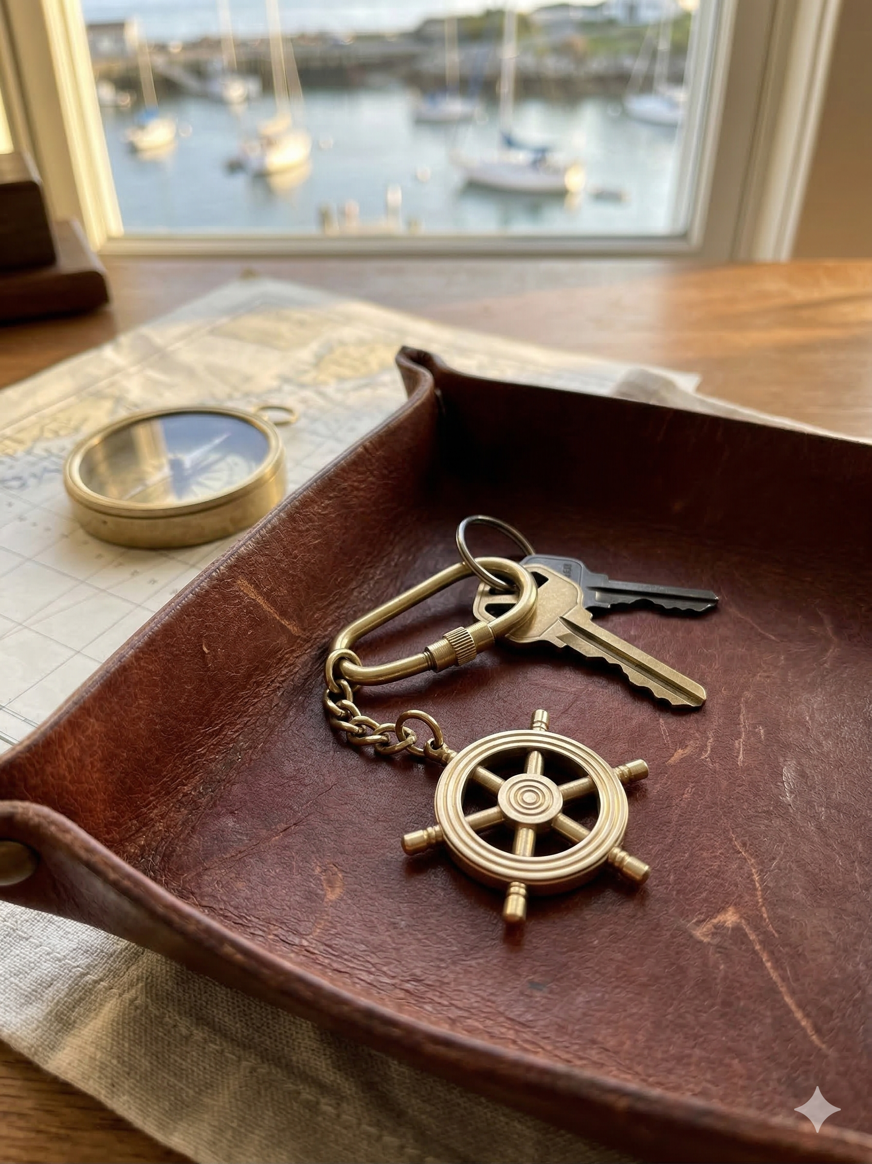 The Nautical Navigator Keychain