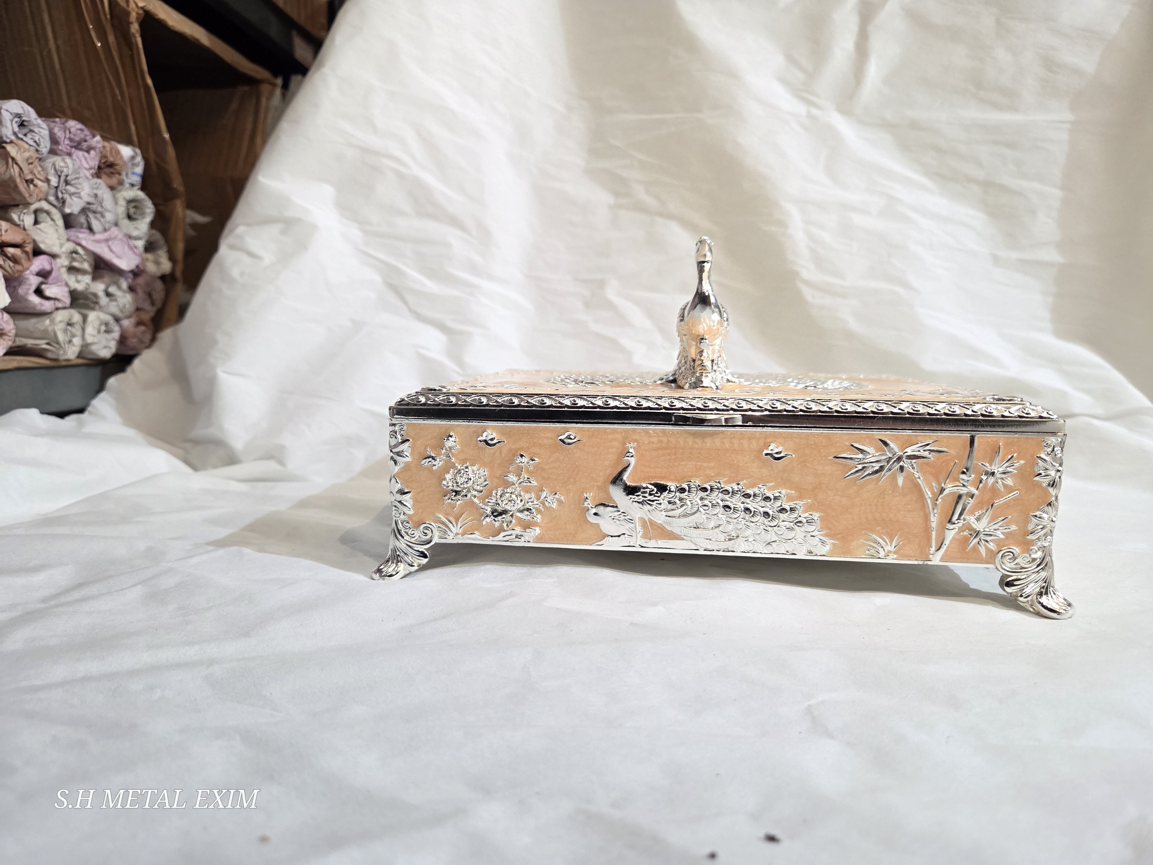 The Imperial Peacock Vanity Casket