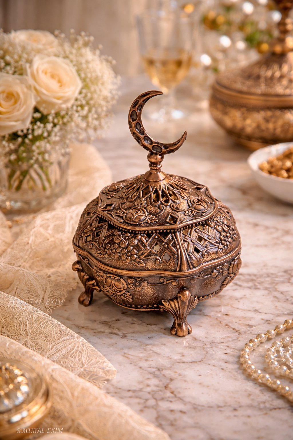 Moonlit Heritage Trinket incense burner