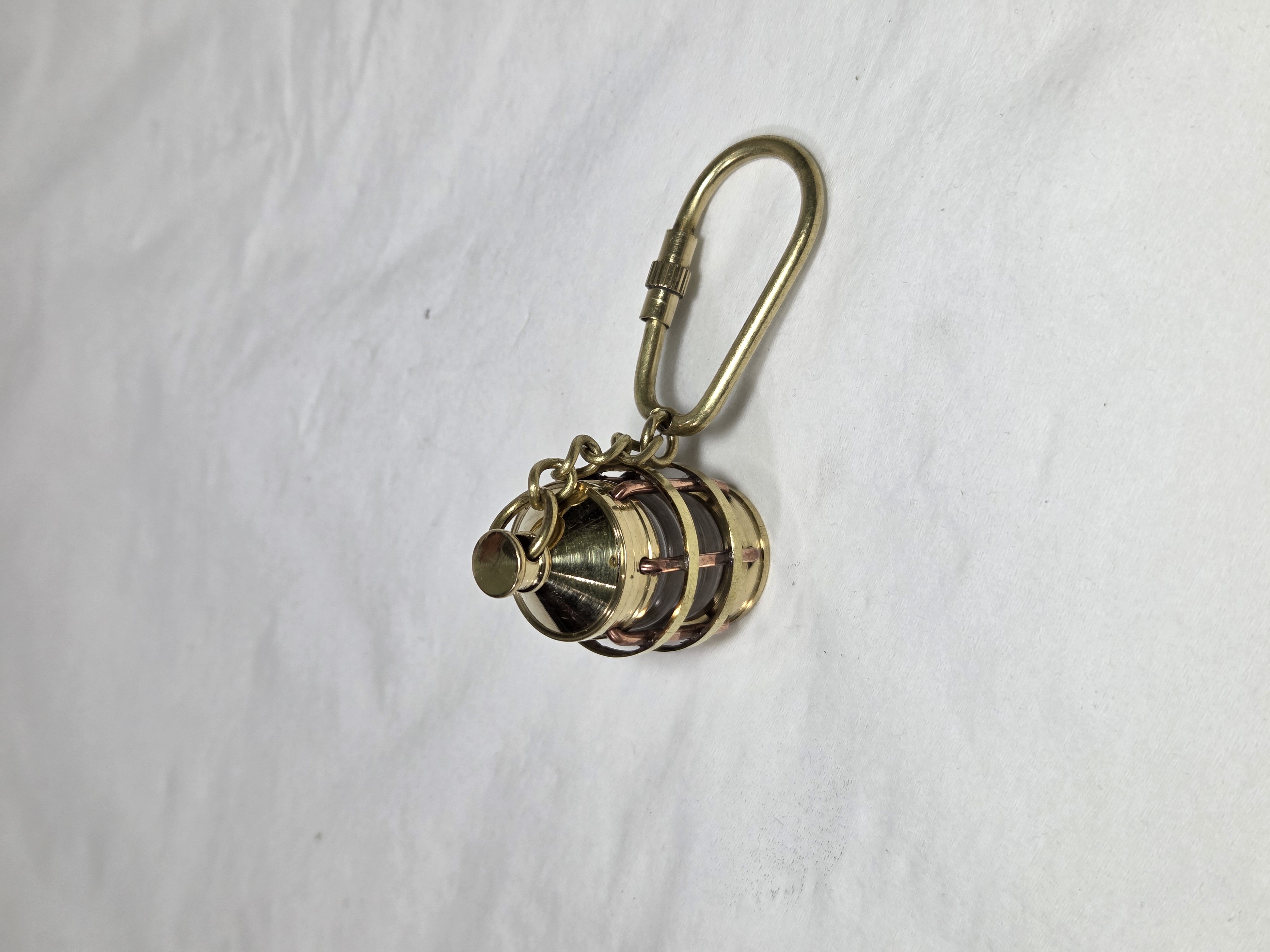 Antique Cage Lantern Keychain