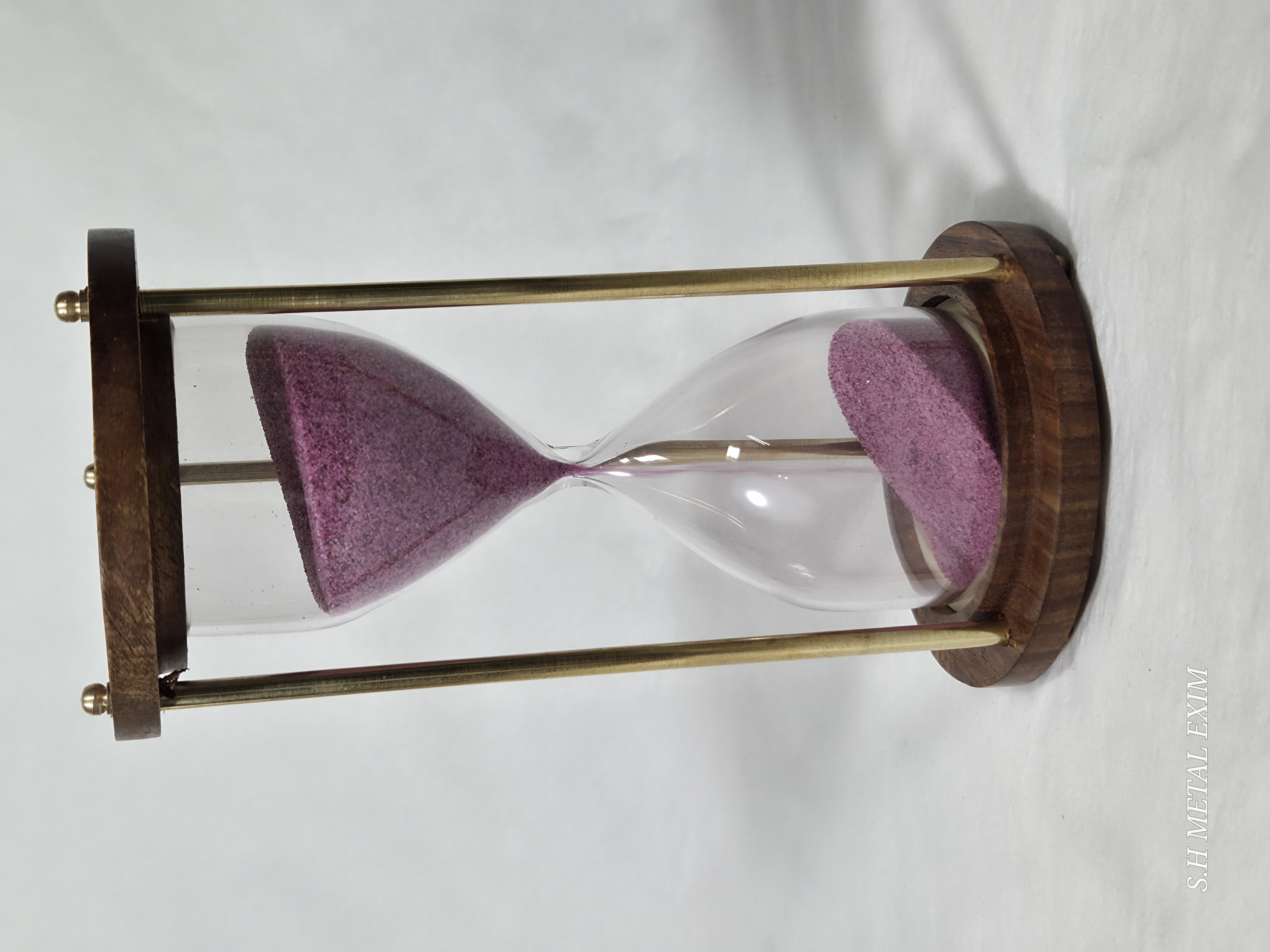 The Amethyst Sands brown and purple Hourglass