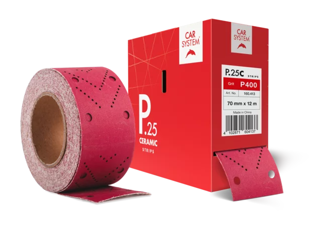 Sanding Strips P.25 Ceramic