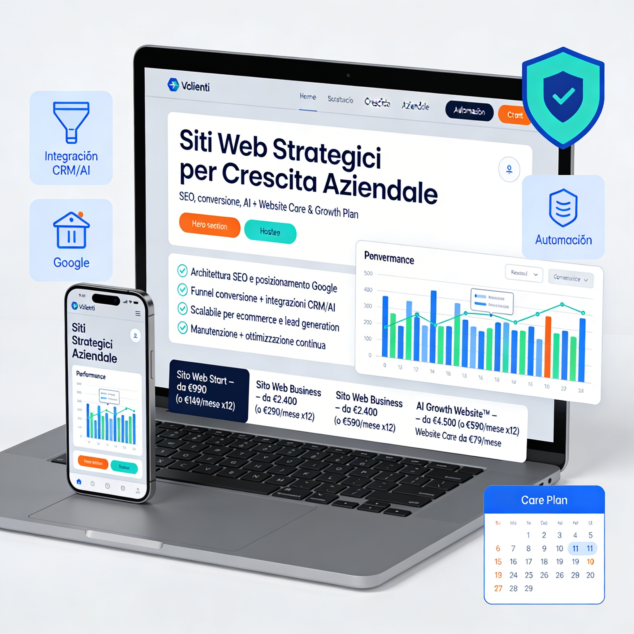 Digital Growth Platform Professionale per Aziende e PMI 