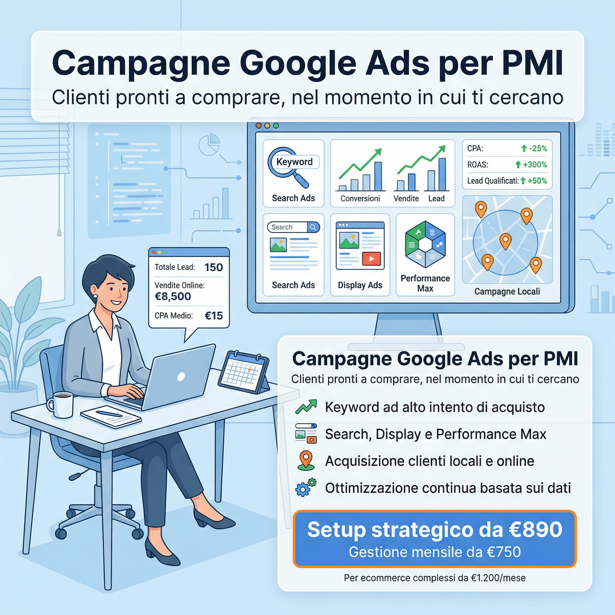 Campagne Google Ads per PMI