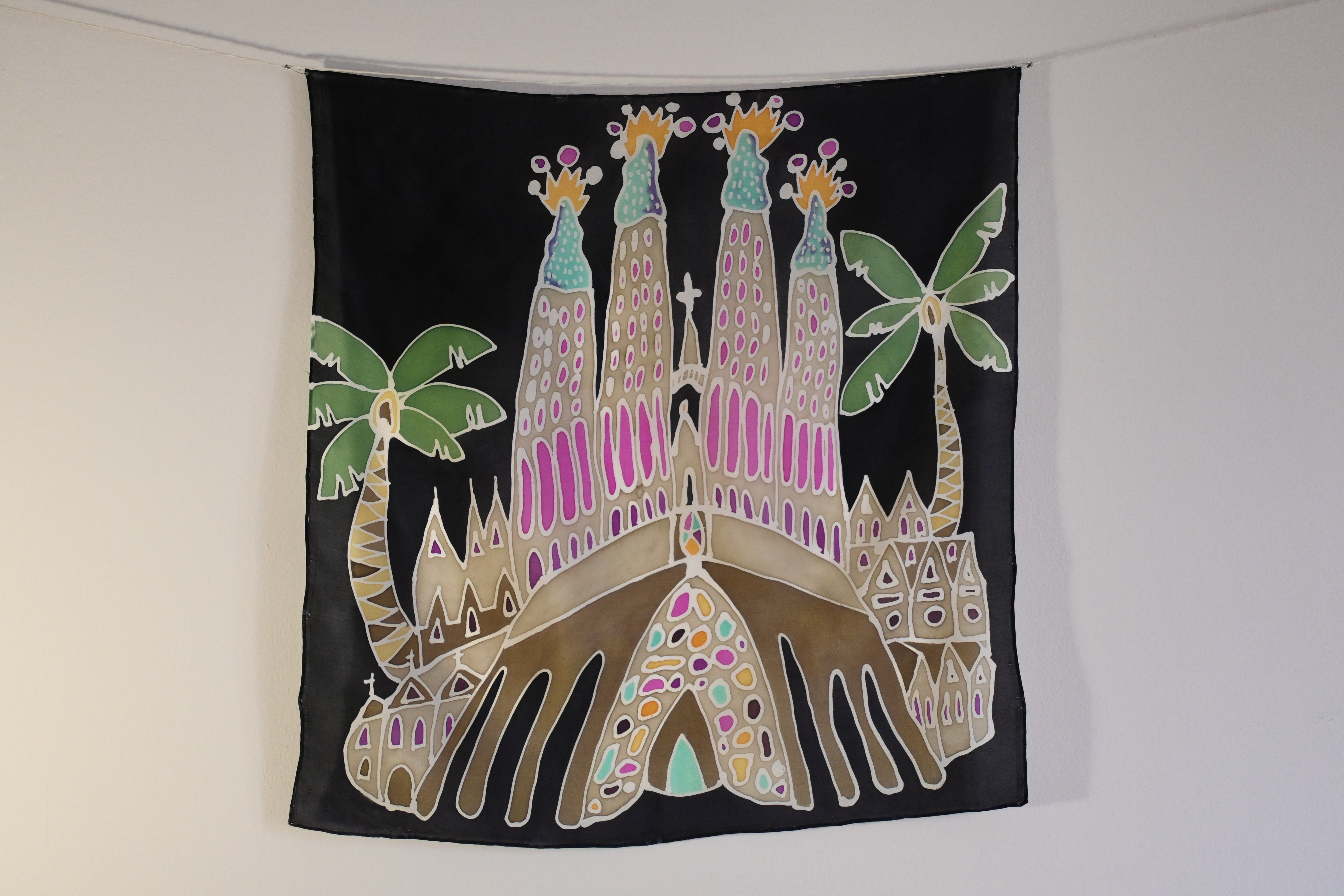 Pañuelo artístico Sagrada Familia