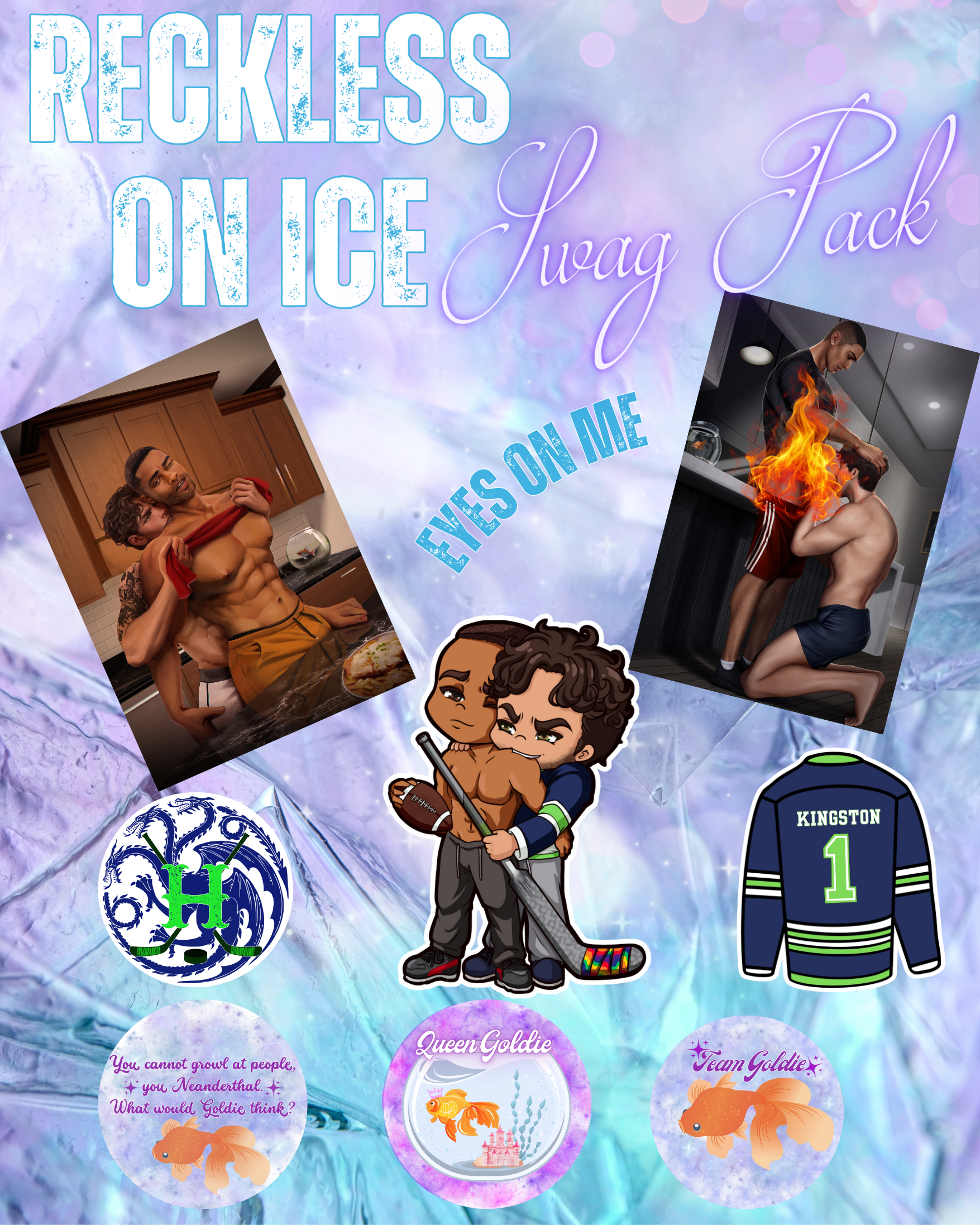 Reckless On Ice swag pack