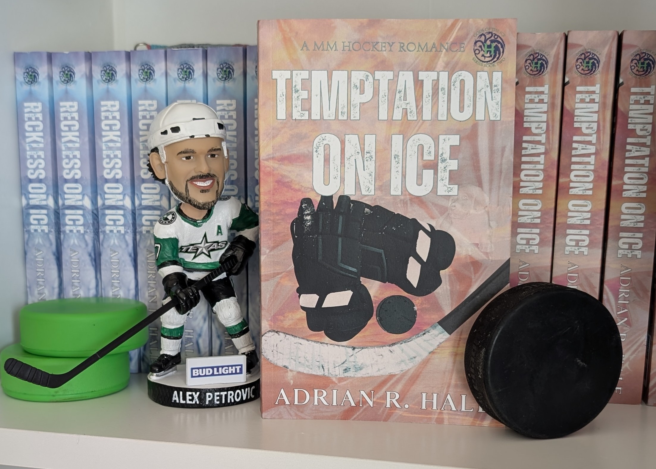 Temptation On Ice signed paperback