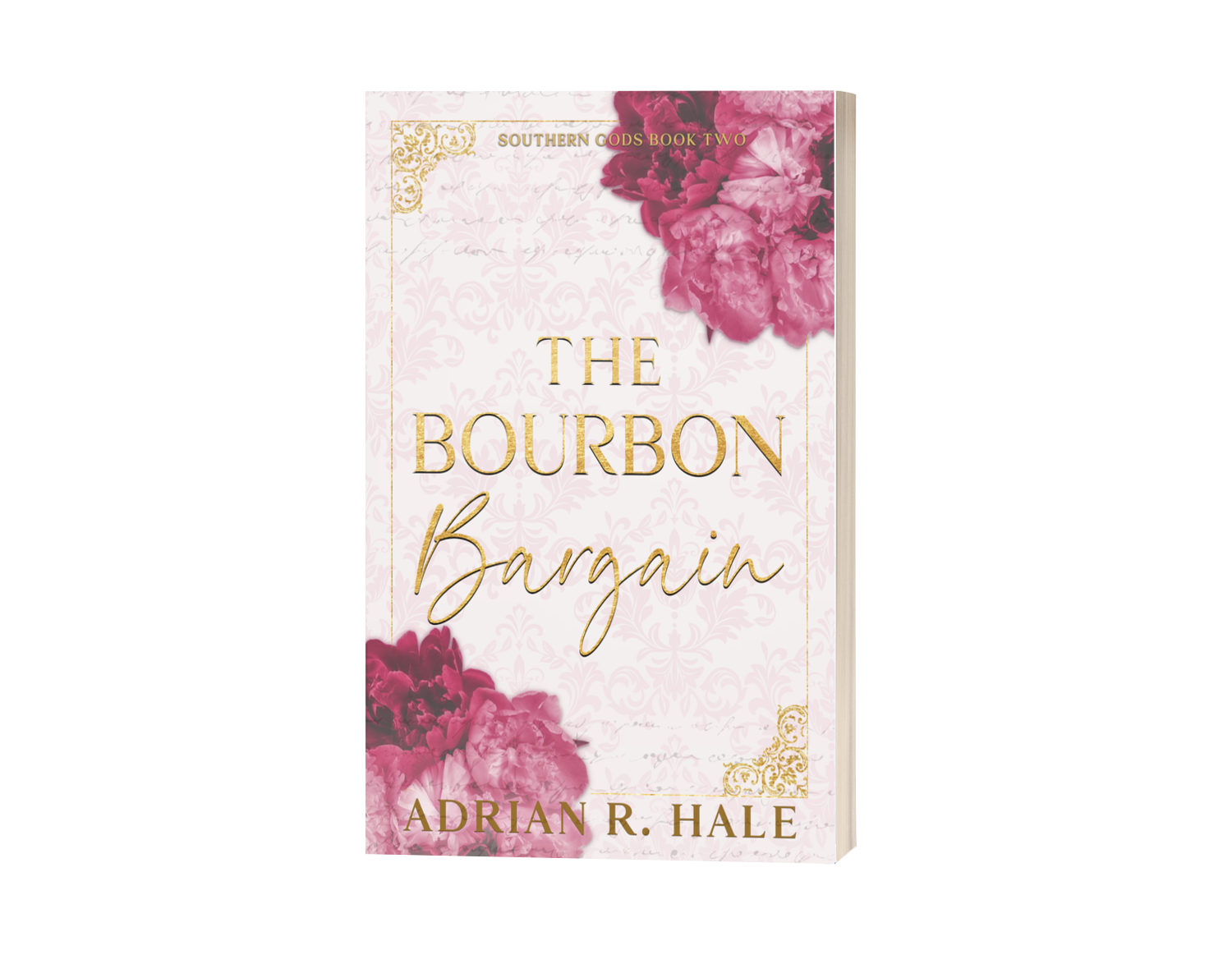 The Bourbon Bargain signed paperback