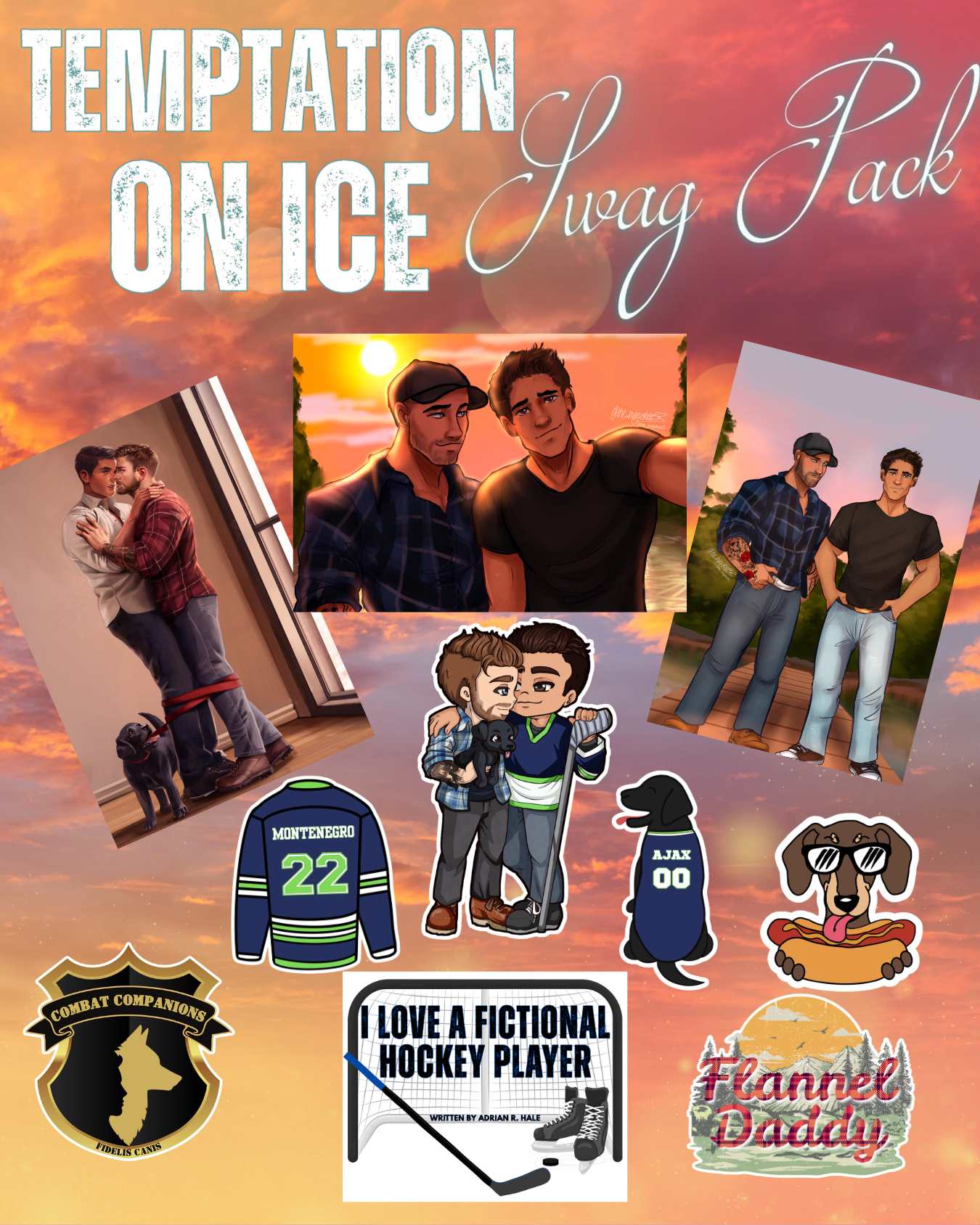 Temptation On Ice swag pack