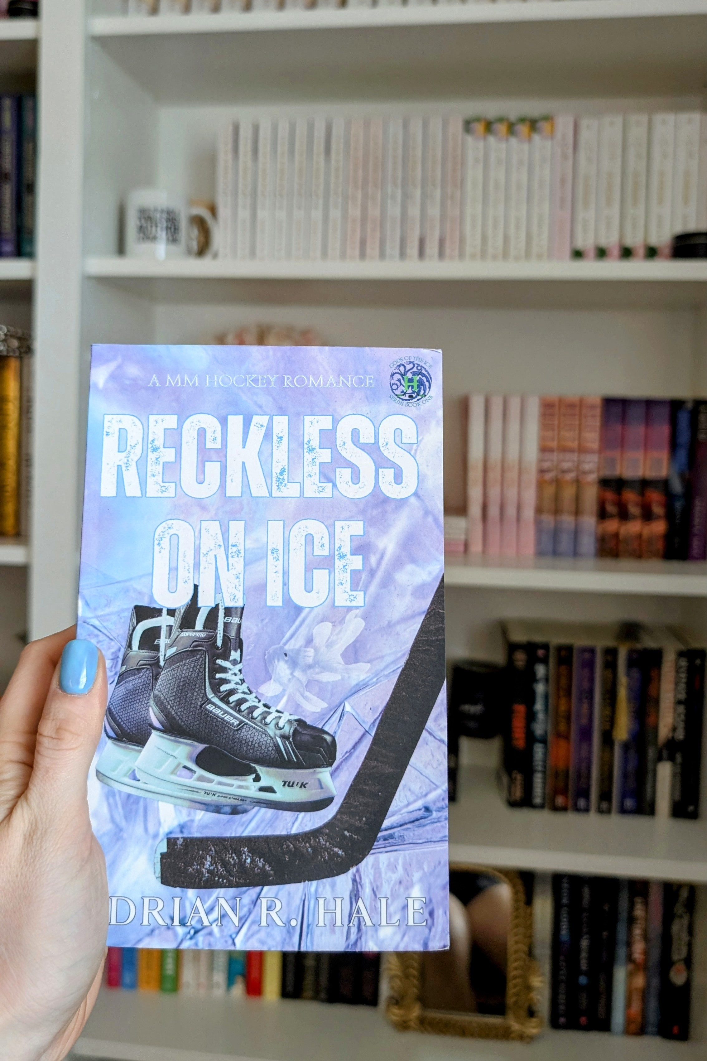 Reckless on Ice signed paperback