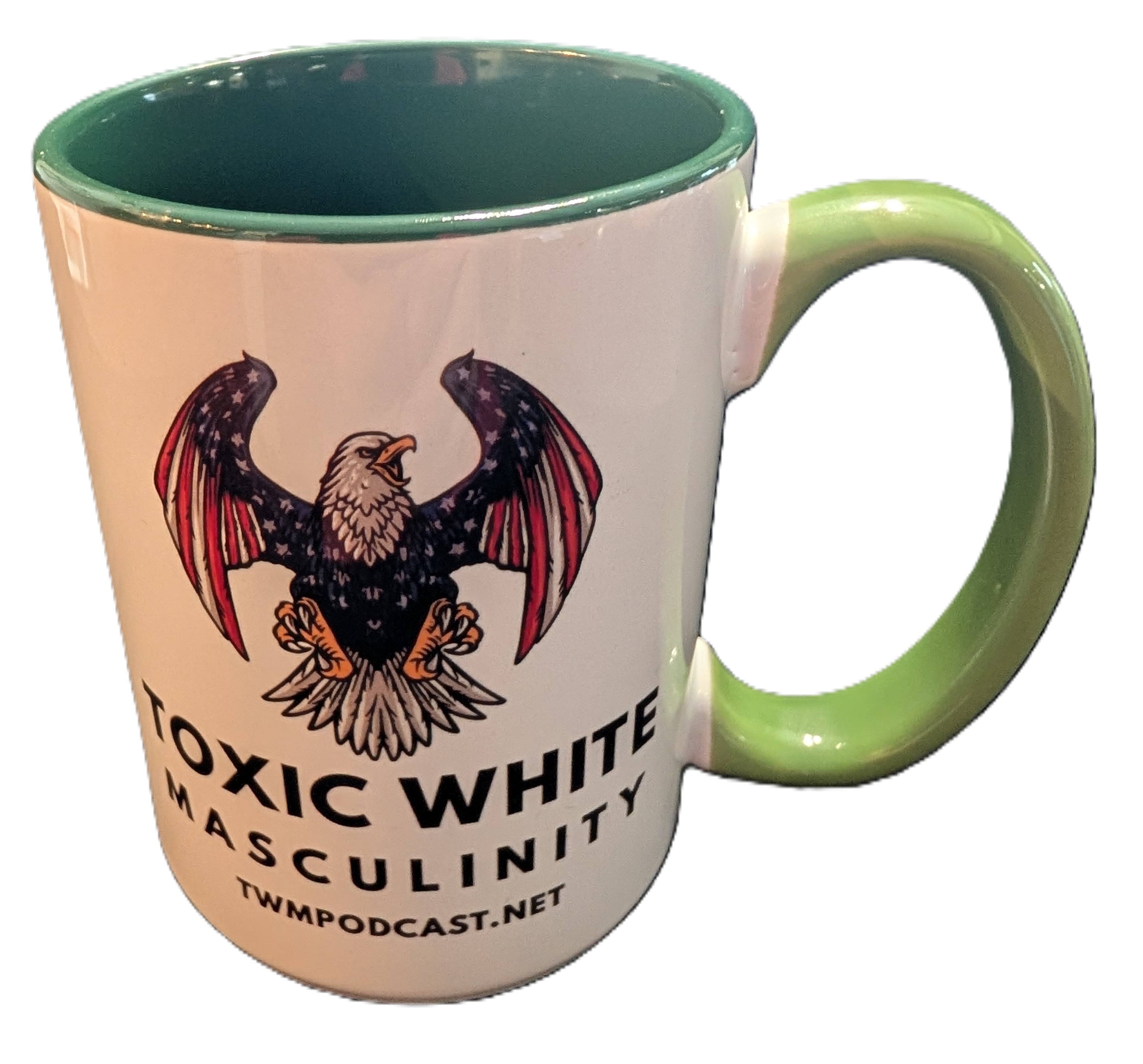 Patriotic Eagle TWM Podcast mug
