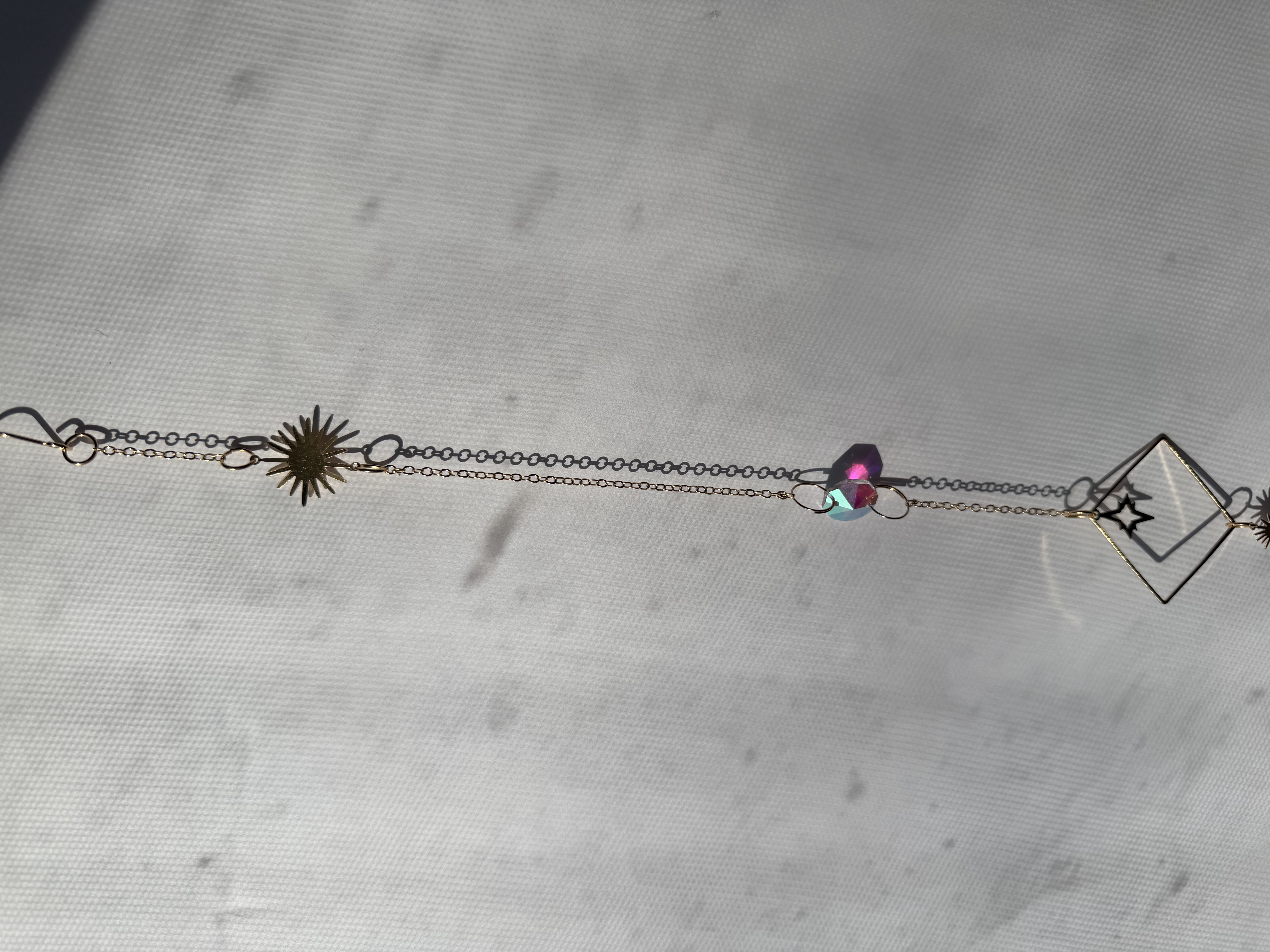 Crystal Geometric Suncatcher 