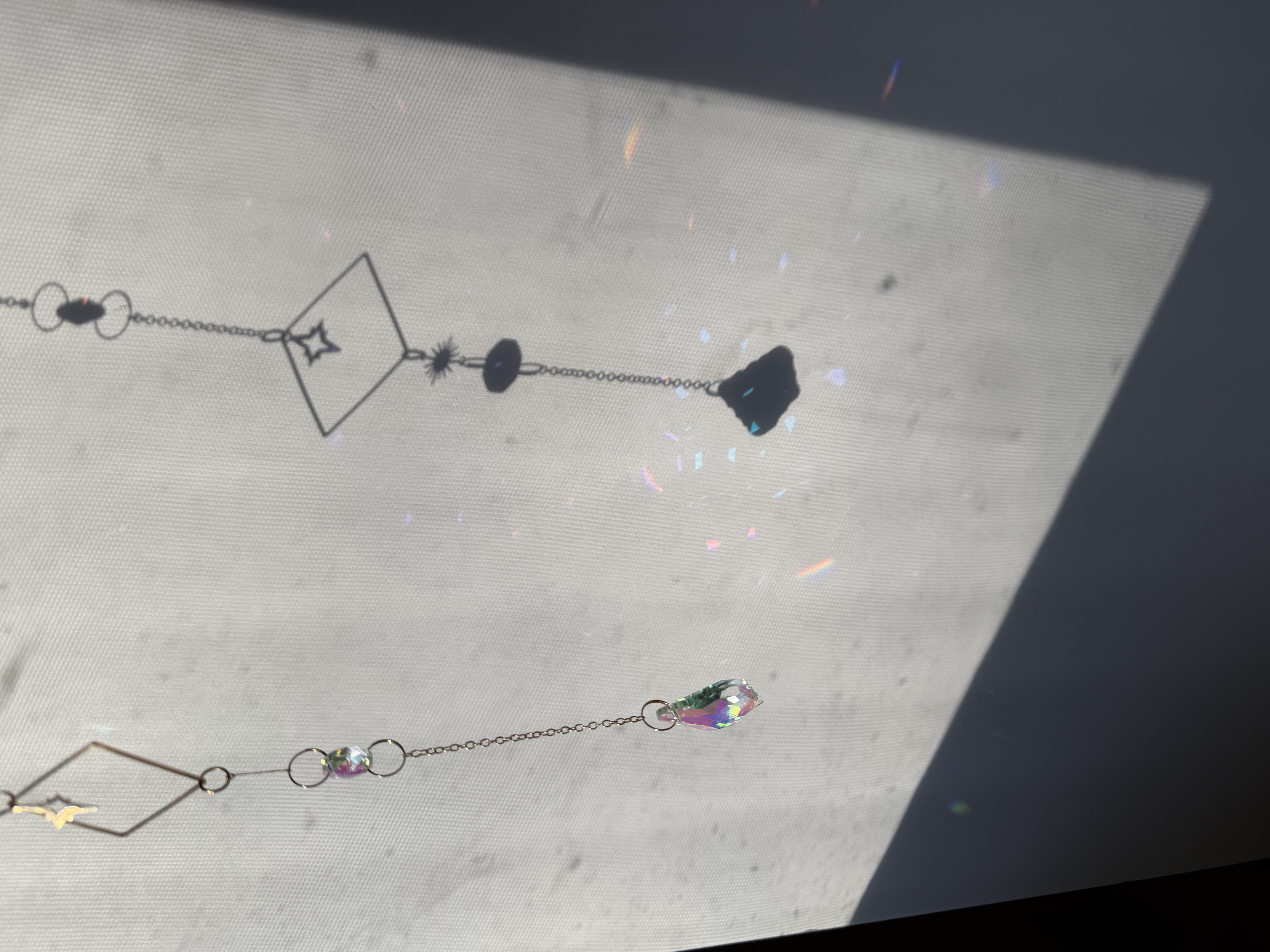 Crystal Geometric Suncatcher 