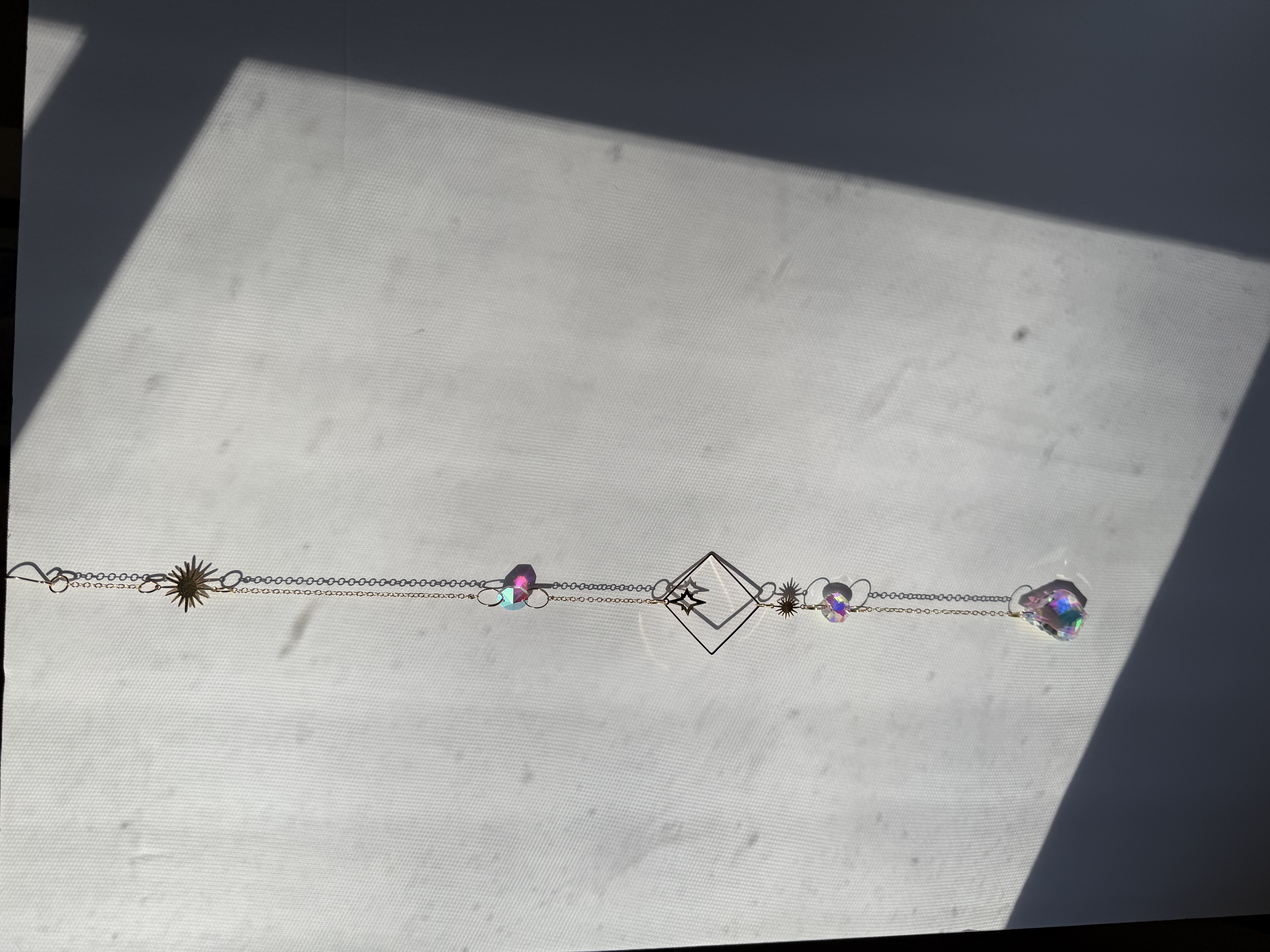 Crystal Geometric Suncatcher 
