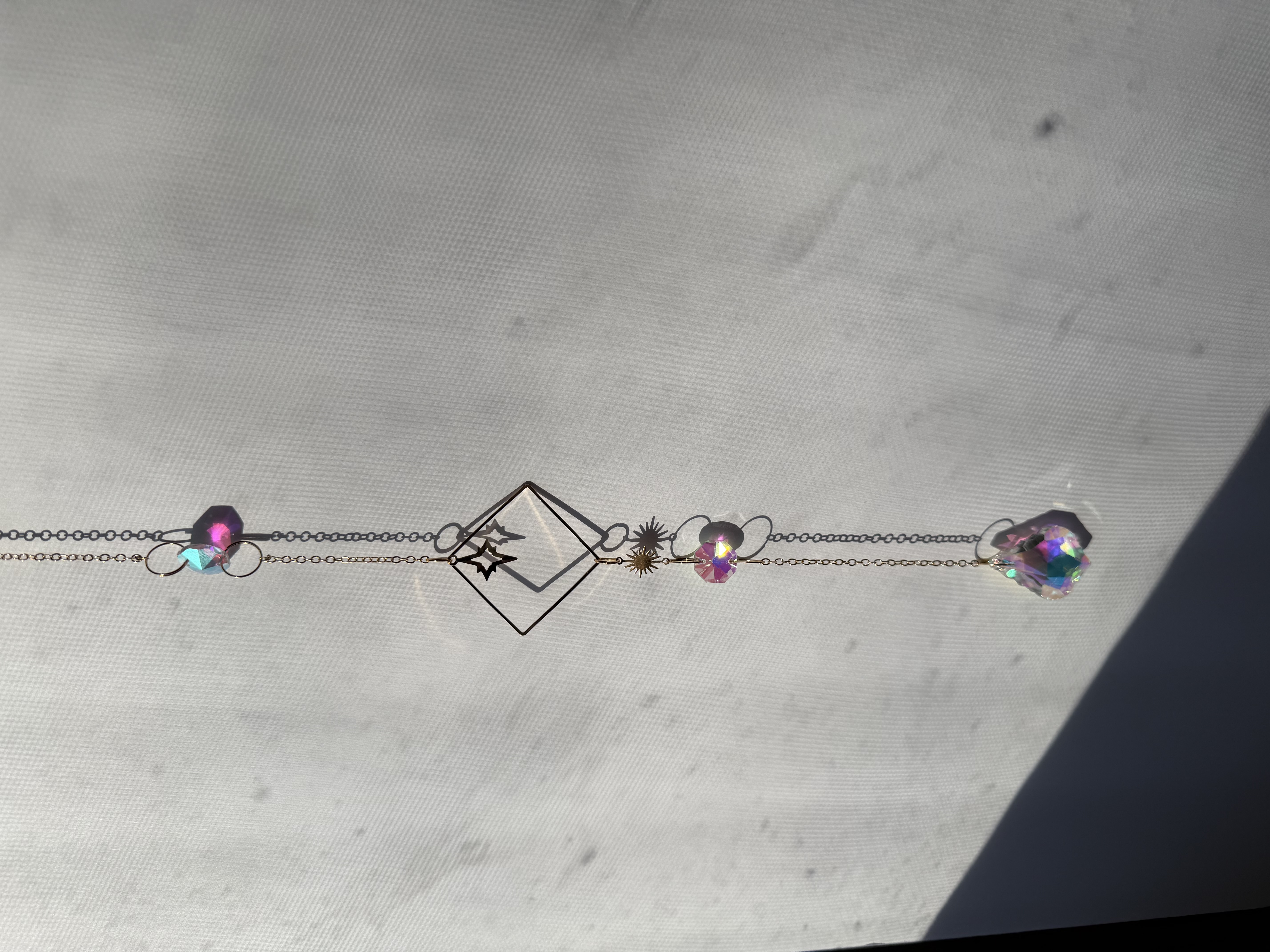 Crystal Geometric Suncatcher 