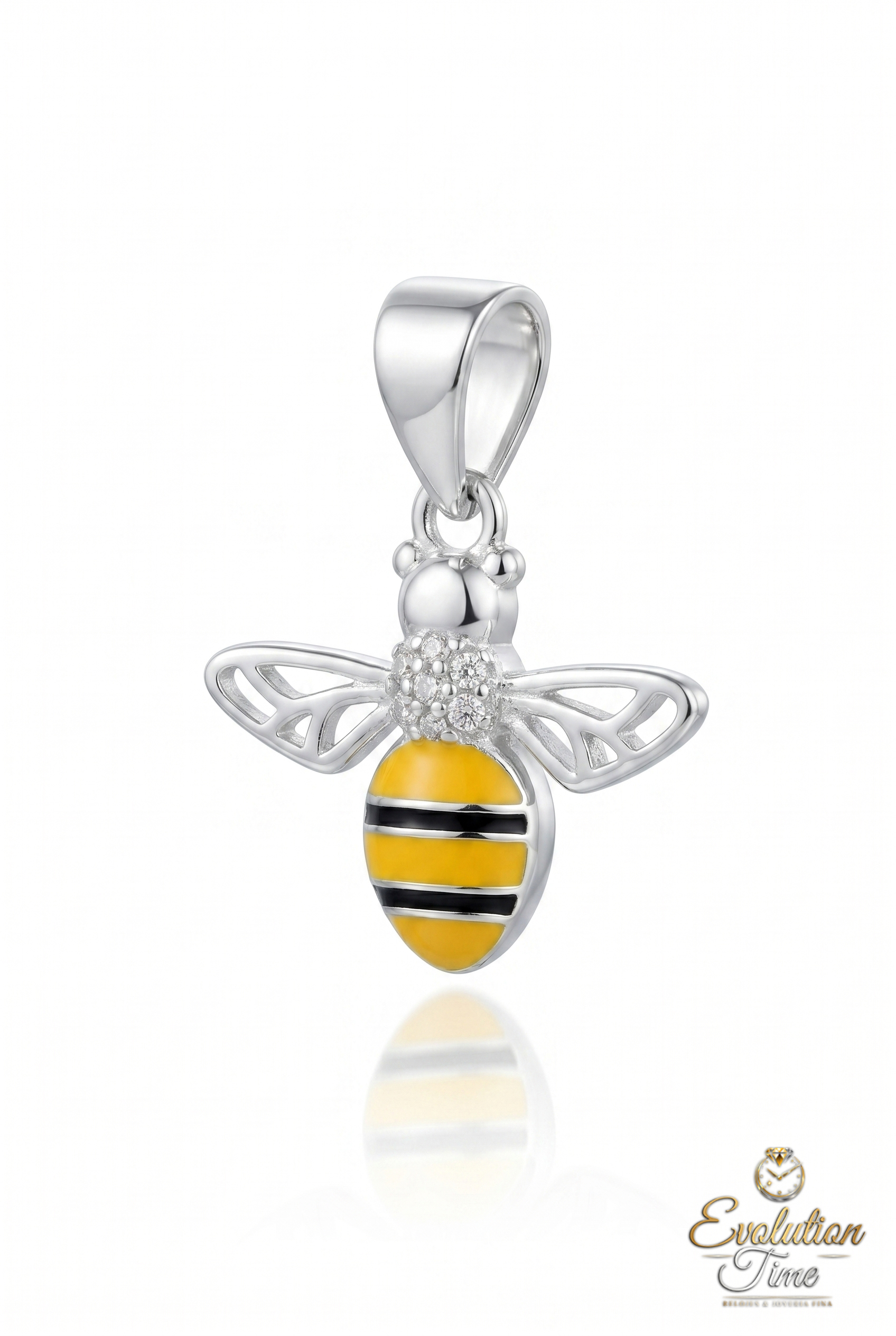 Dije Abeja en Plata