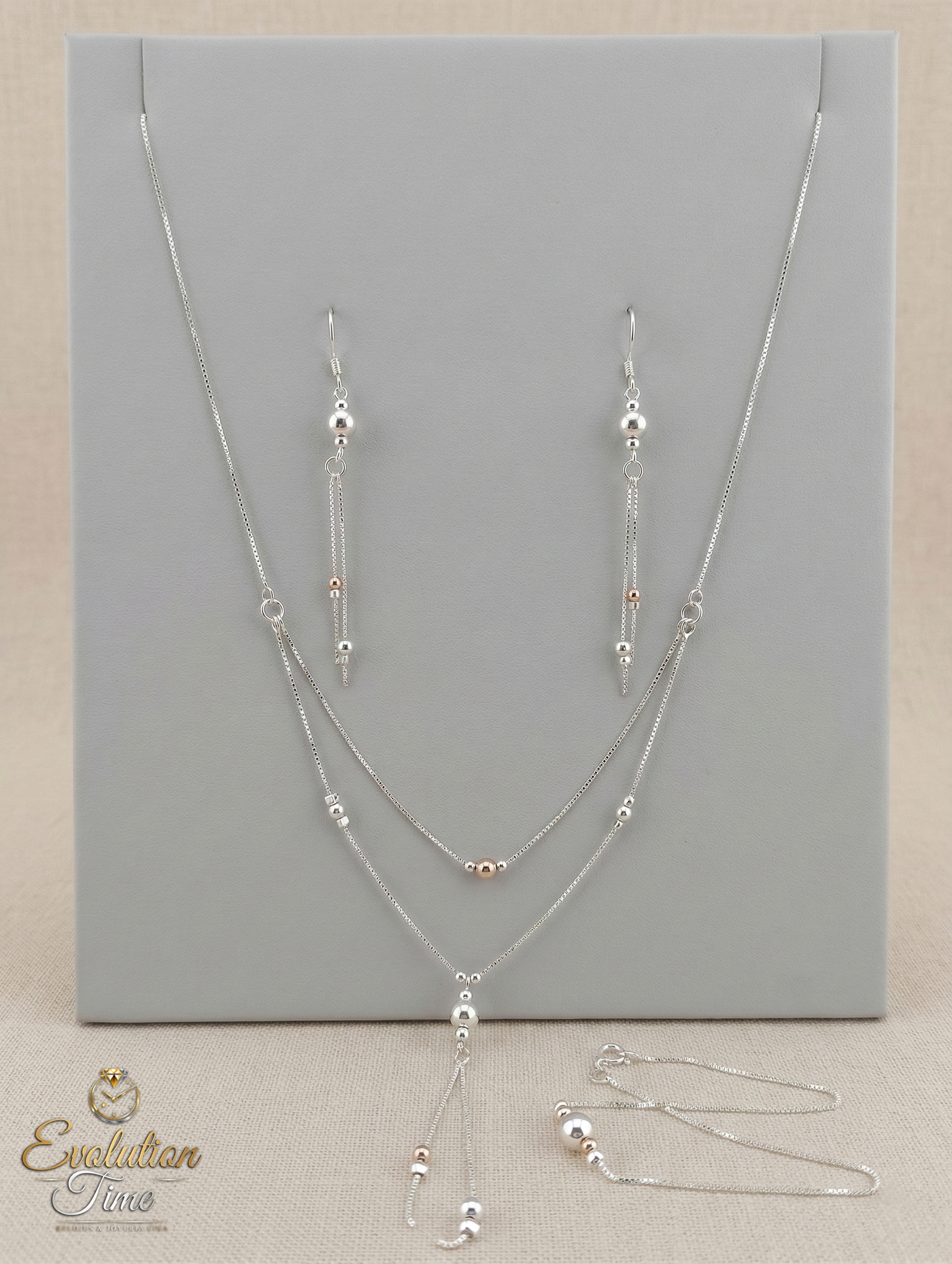 Set de joyería en plata