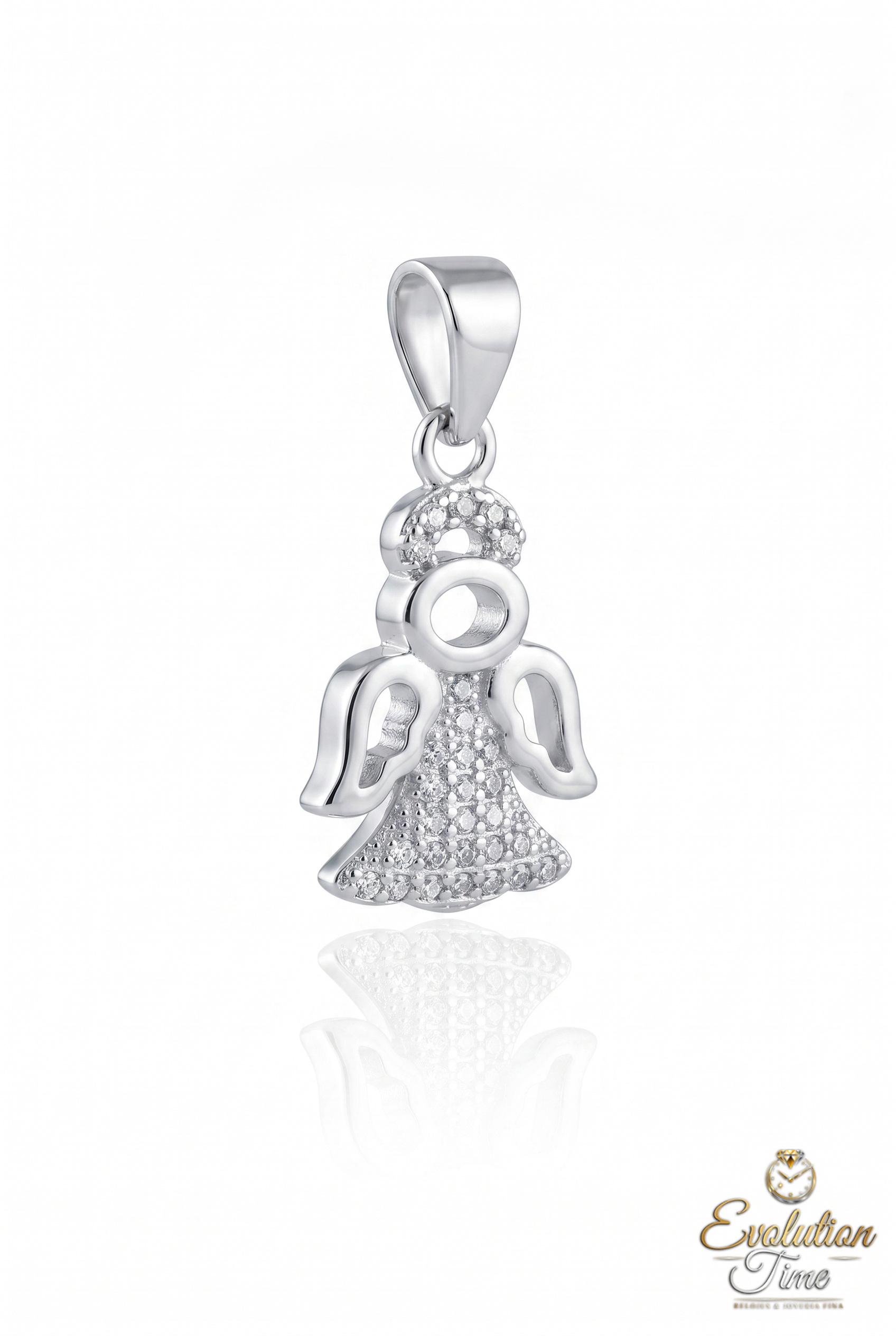 Dije Ángel en Plata