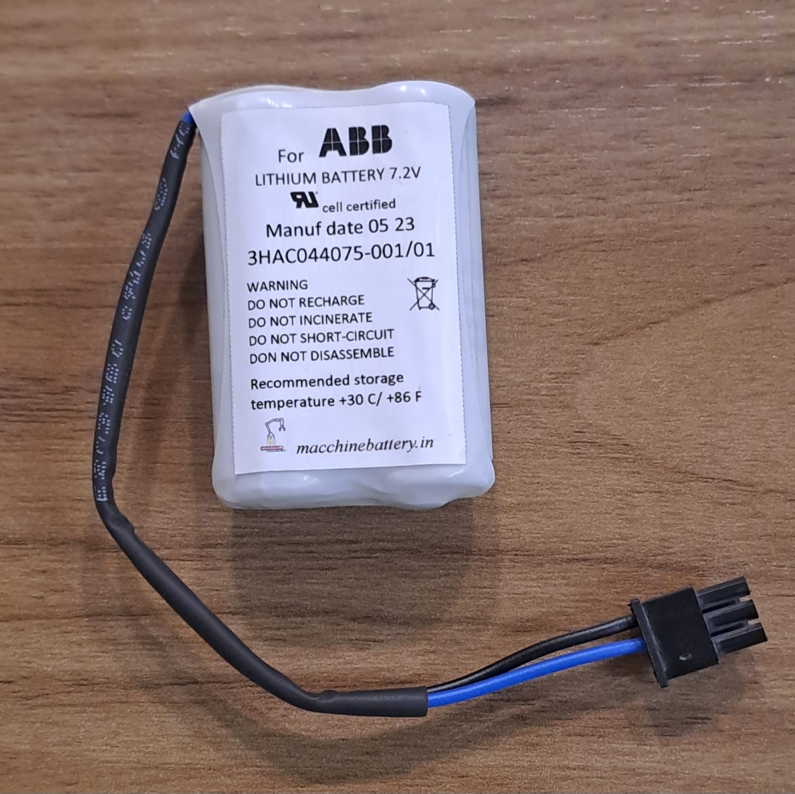 ABB 7.2V Lithium Battery