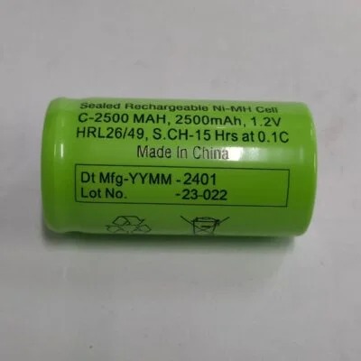 Ni-MH Rechargeable Battery C-2500mAh