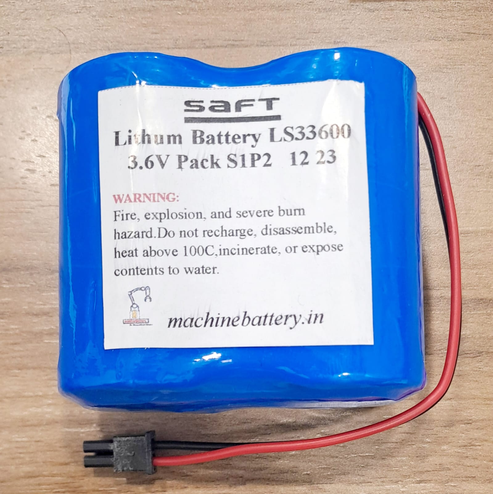 SAFT Lithium Battery LS33600 Pack