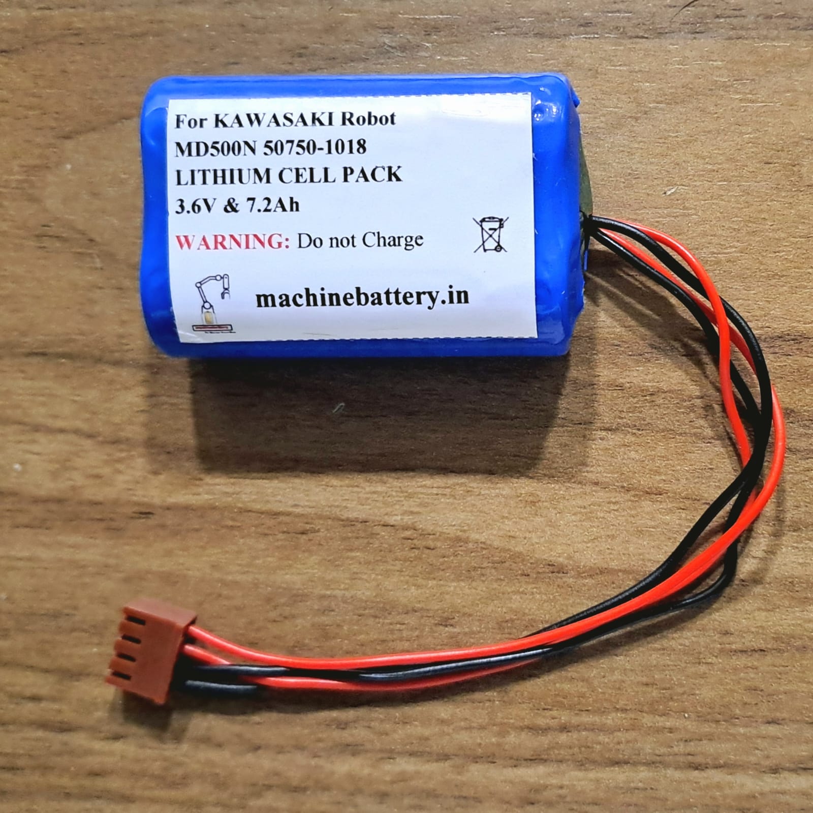 Kawasaki Robot Lithium Cell Pack