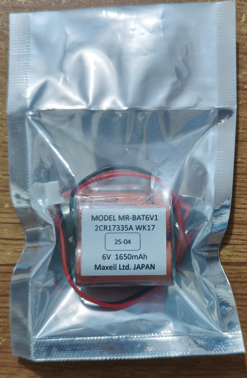 Maxell MR-BAT6V1 Lithium Battery