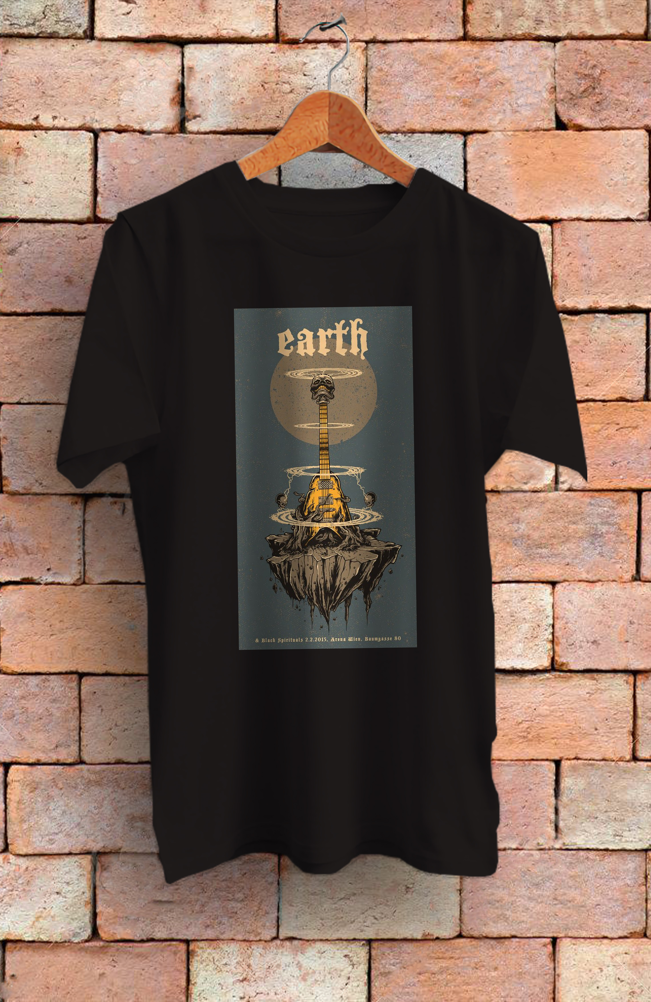 T-shirt 'Earth' Nera